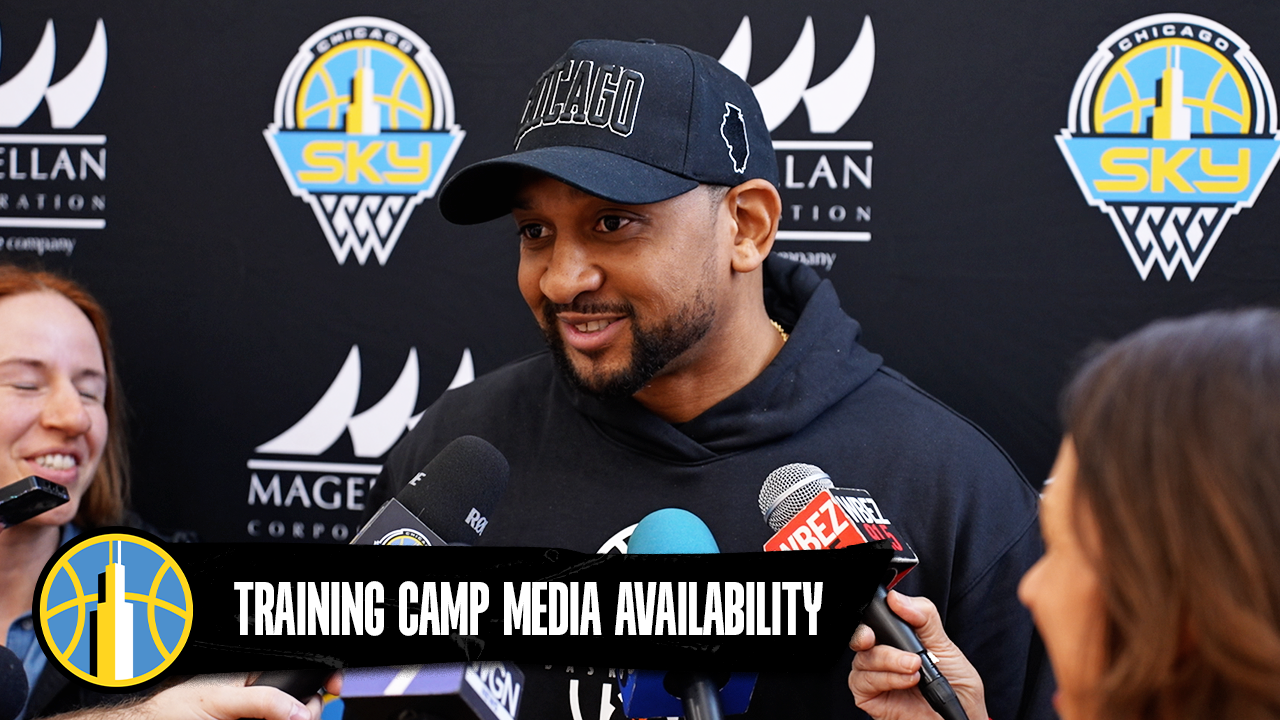 Chicago Sky Training Camp: Coach Tyler Marsh